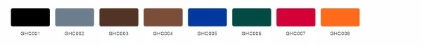 Escalator handrail Color chart Escalator handrail Color chart